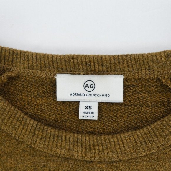 Adriano Goldschmied Sweater Mens Sz. XS Pullover Brown Club Casual - Picture 3 of 6